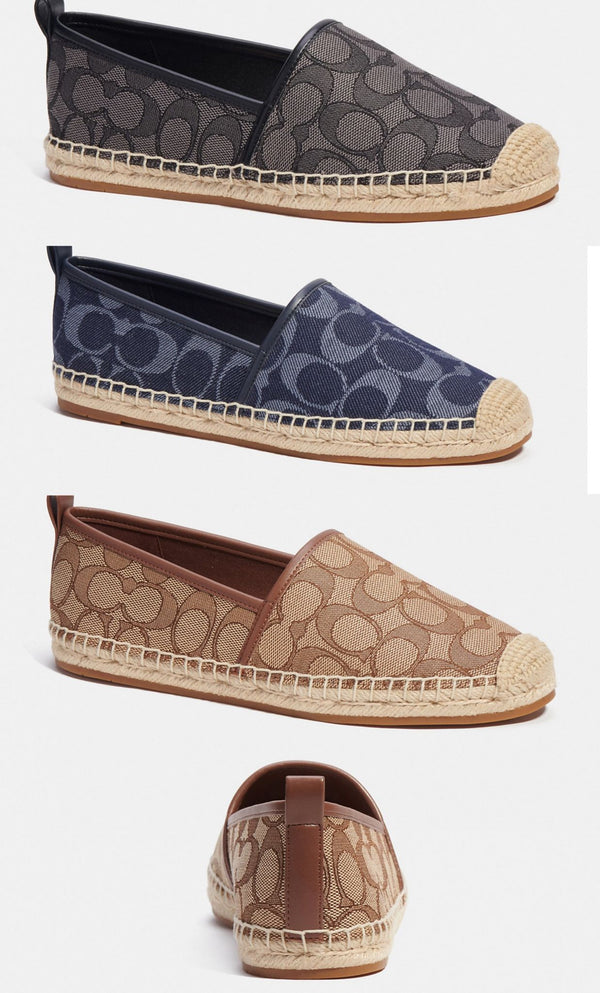 Coach Codi Espadrille In Signature 