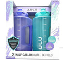 ZULU Sport Jug Water Bottles Set of 2 ,Zulu 大容量防漏水樽1.9L