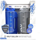 ZULU Sport Jug Water Bottles Set of 2 ,Zulu 大容量防漏水樽1.9L