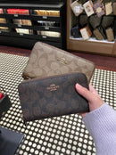 COACH MEDIUM ID ZIP AROUND WALLET