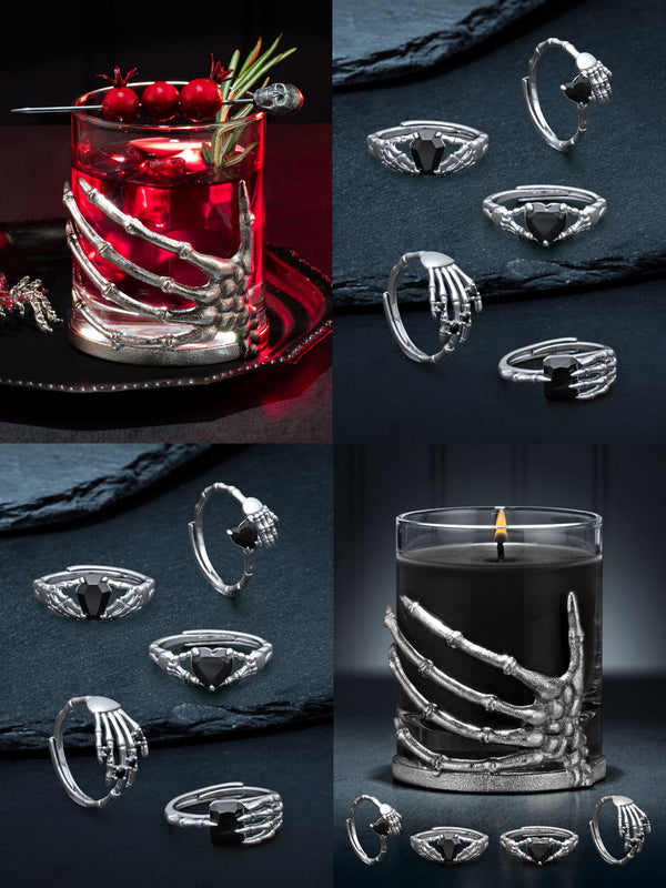 Charmed Aroma Skeleton Hand Candle - Skeleton Ring Collection 骷髏手蠟燭-骷髏戒指系列