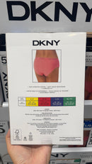 DKNY Women’s Hipster Underwear, 5-pack 100% 全棉內褲 （顏色隨機）size S -XL