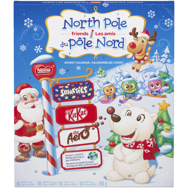 Nestle North Pole Friends Advent Calendar 雀巢北極朋友節日降日曆 210g