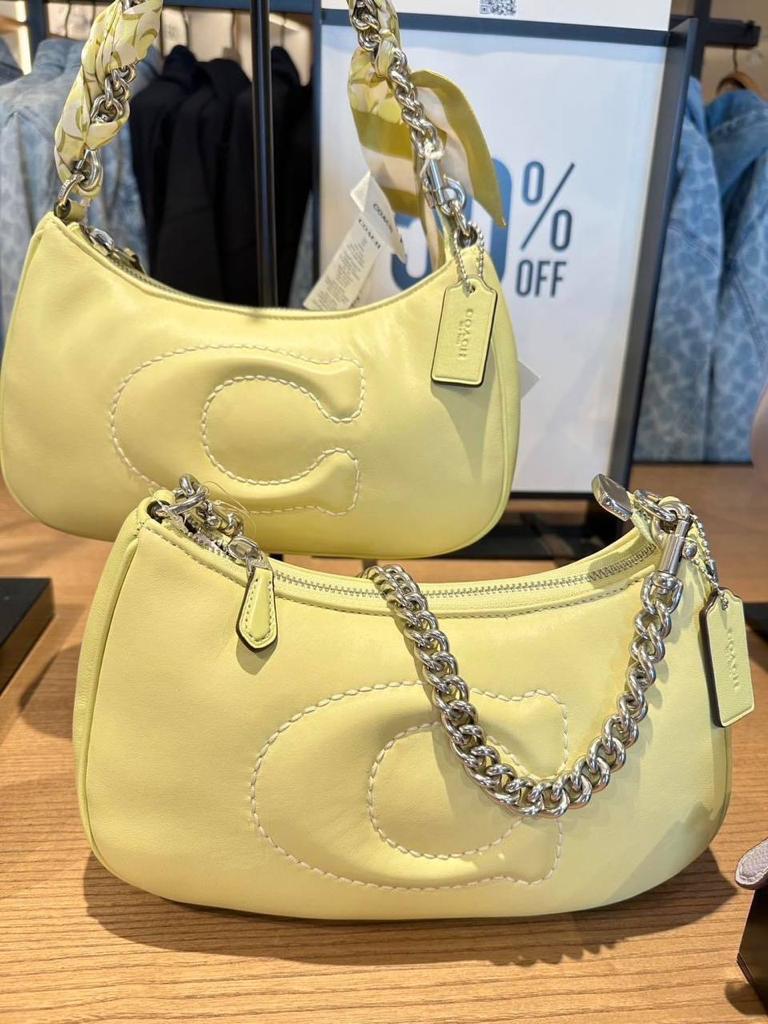 Coach Outlet Teri Shoulder Bag In Yellow