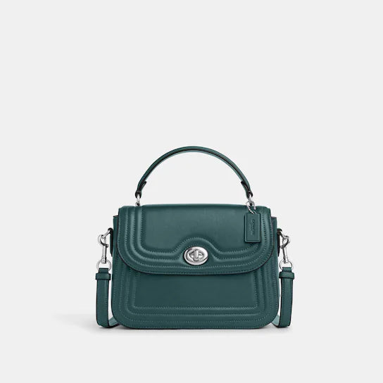 Coach Marlie Top Handle Satchel With Border Quilting