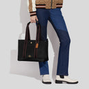 Coach Ellis Tote Black Multi-BLACK