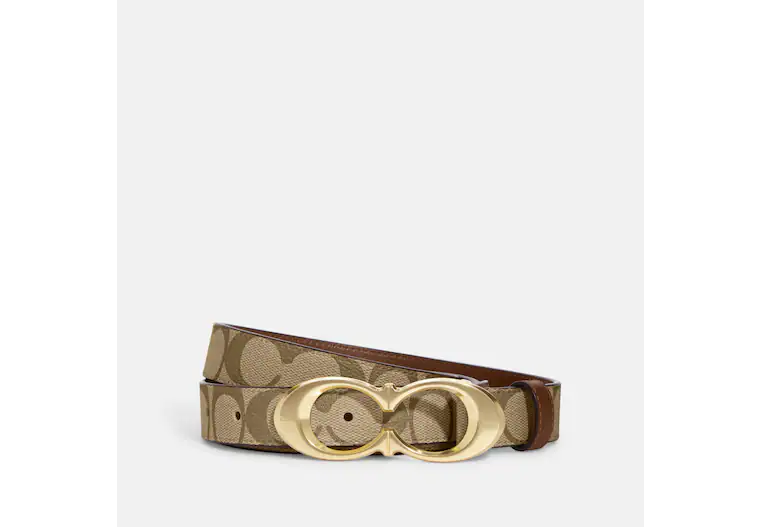 COACH Signature Buckle Belt, 25 Mm