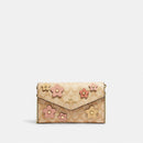 COACH Envelope Clutch Crossbody With Floral Cluster Print