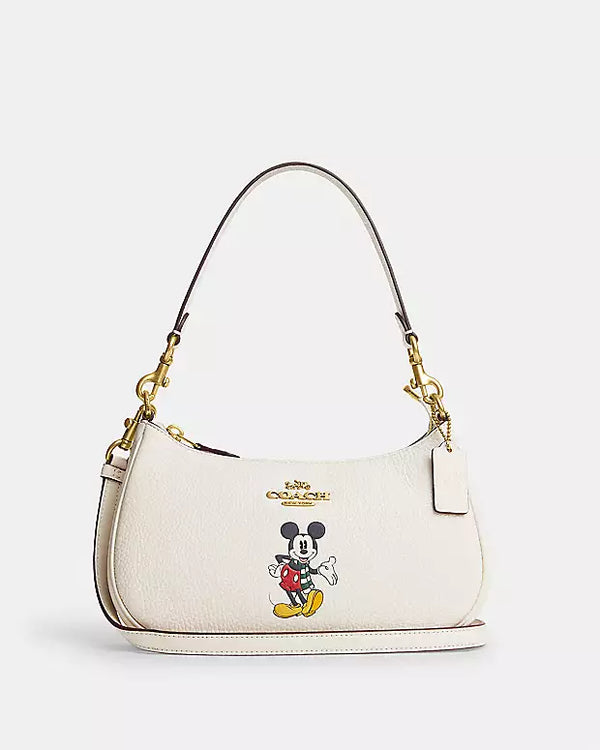 Coach Disney X Coach Teri Shoulder Bag With Mickey Mouse