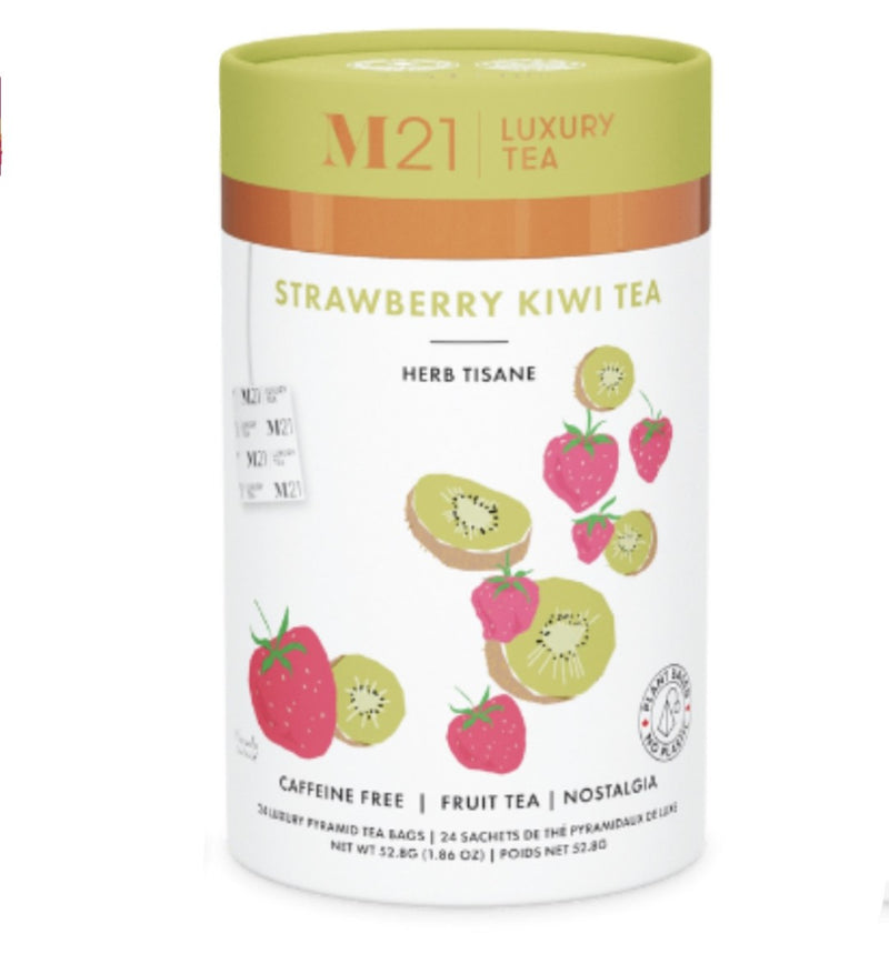 Metropolitan Luxury M21 Strawberry Kiwi Tea 天然有機茶包 草莓奇異果茶  (24 個茶包)