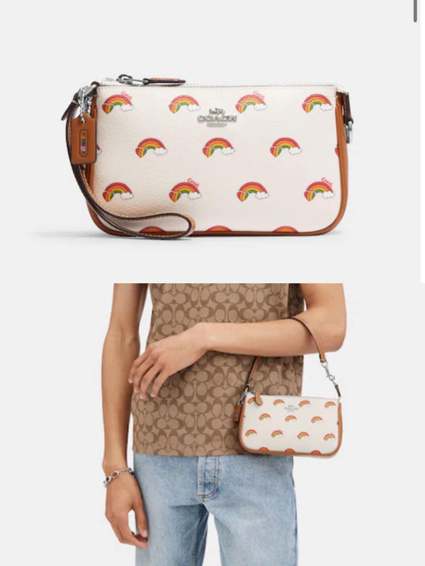 Coach Nolita 19 With Rainbow Print