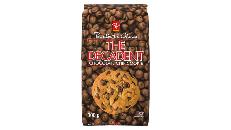 President's Choice the Decadent Cookie Chocolate Chip 300g