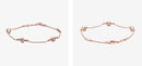 PANDORA Pavé Modern LovePods Bracelet SIZE 6.3