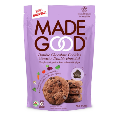 Made Good Double Chocolate Cookies 有機香濃朱古力曲奇 142g