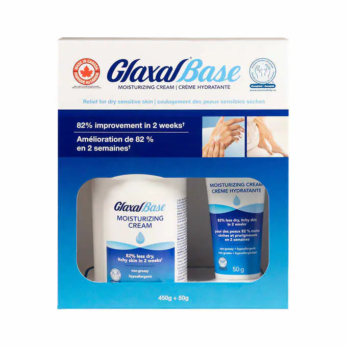 Glaxal Base Cream 450g+50g 低敏感滋潤乳霜