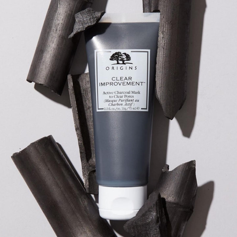 Origins Clear Improvement Charcoal mask 75mL 活性炭深層清潔清透潔膚面膜75ml