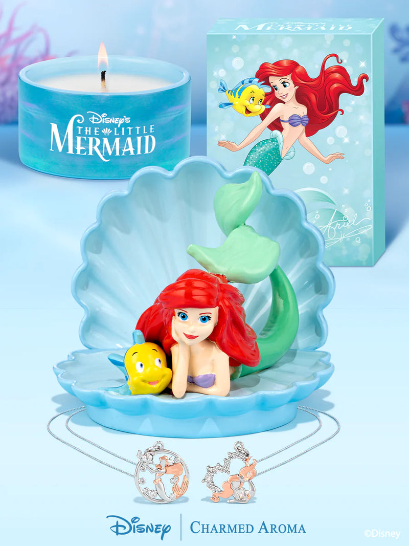 Charmed Aroma- Disney® Little Mermaid Candle + Jewelry Tray - Necklace Collection 小美人魚頸鍊系列