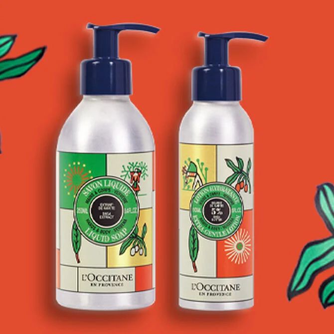 L’Occitane Holiday Duo Verbena (Hand cream & Liquid Soap)