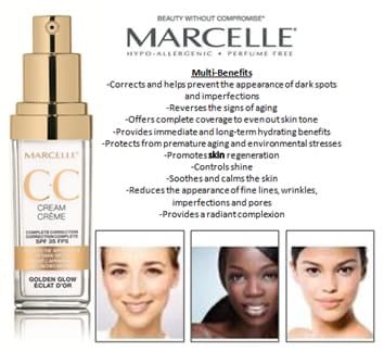 Marcelle CC CREAM Complete Correction SPF 35 FPS 30ml 超強12合1防哂遮瑕CC面霜 30ml