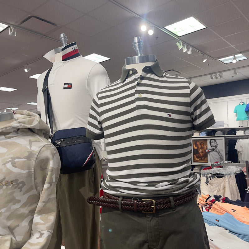 Tommy 男裝橫間polo