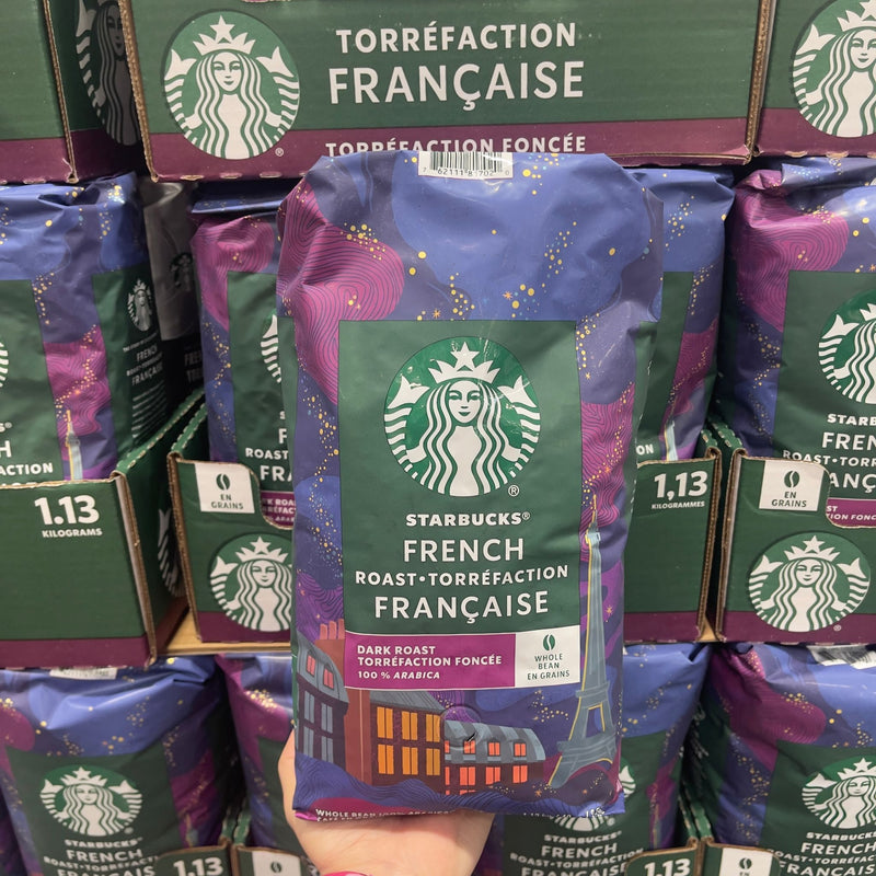 Starbucks French Dark Roast Torrefaction Foncee Whole Bean 100% Arabic 法式烘焙全豆咖啡 1.13kg