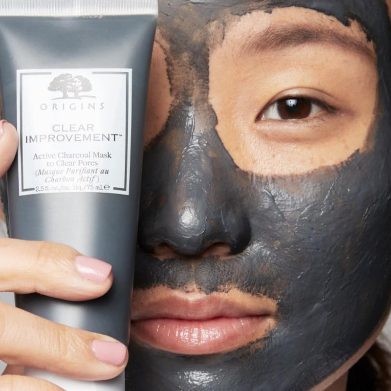 Origins Clear Improvement Charcoal mask 75mL 活性炭深層清潔清透潔膚面膜75ml