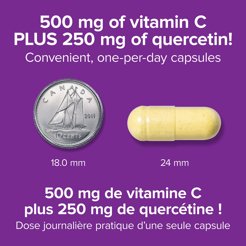 Webber Naturals Vitamine C Plud Quercetin 500/250mg 100Capsules