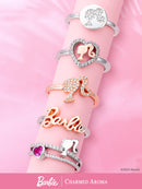 Charmed Aroma Barbie™ Dream House Candle + Jewelry Tray - Adjustable Ring Collection 粉紅芭比夢幻屋蠟燭+珠寶托盤-可調節戒指系列