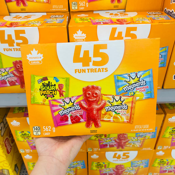 Maynards Sour Patch Kids 酸屁孩小酸人軟糖 562g (45小包獨立包裝）