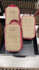Coach Eva Phone Crossbody In Signature Canvas