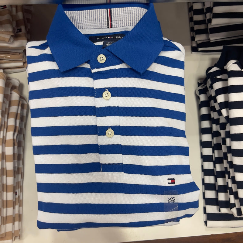 Tommy 男裝橫間polo