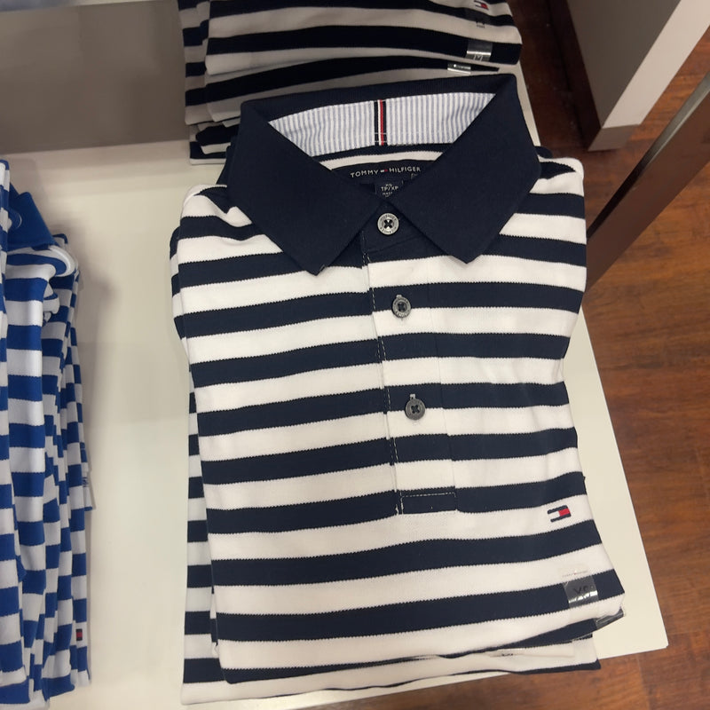 Tommy 男裝橫間polo