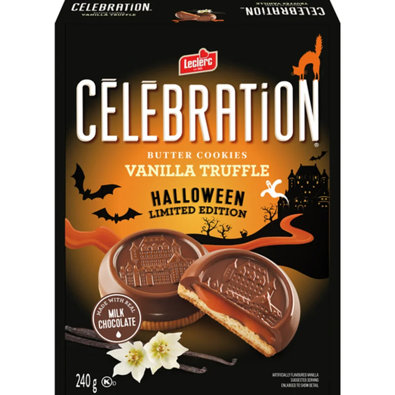 Leclerc Celebration Limited Edition Halloween Vanilla Tuffle Cookie萬聖節限定