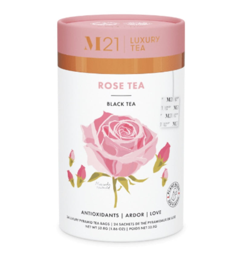 Metropolitan Luxury M21 RoseTea 天然有機茶包 玫瑰茶 | 大號 (24 個茶包)