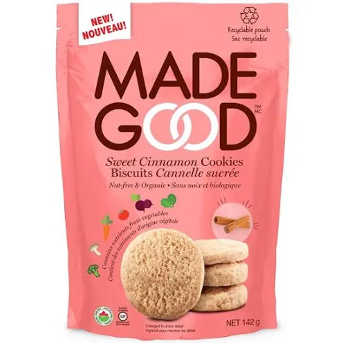 Made Good Sweet Cinnamon Flavour Cookies 有機玉桂味曲奇 142的副本