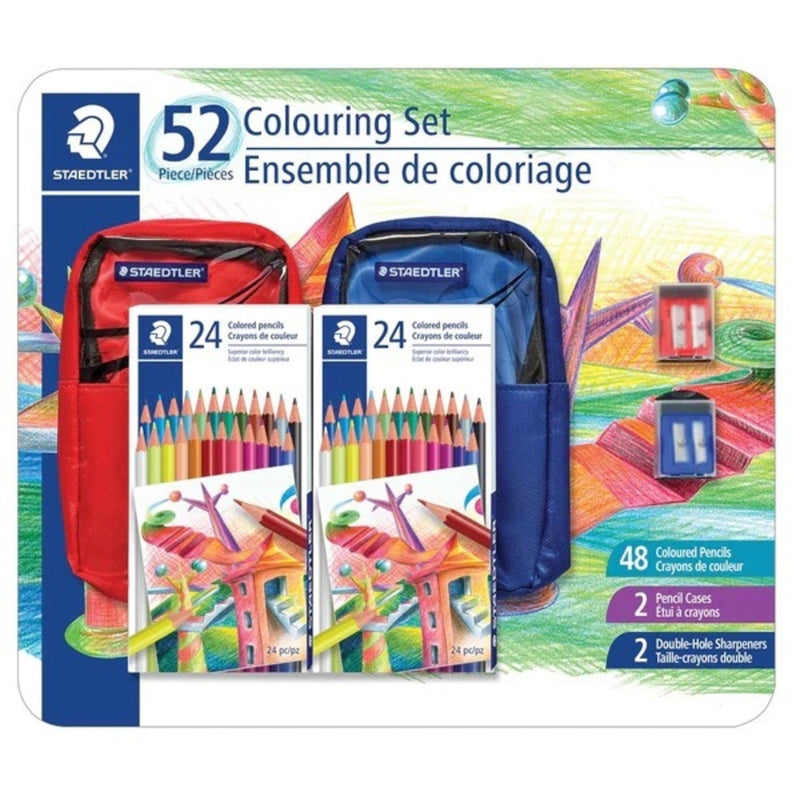 Staedtler Colouring Set - 52PCS 施德樓 52件木顏色套裝 48色 