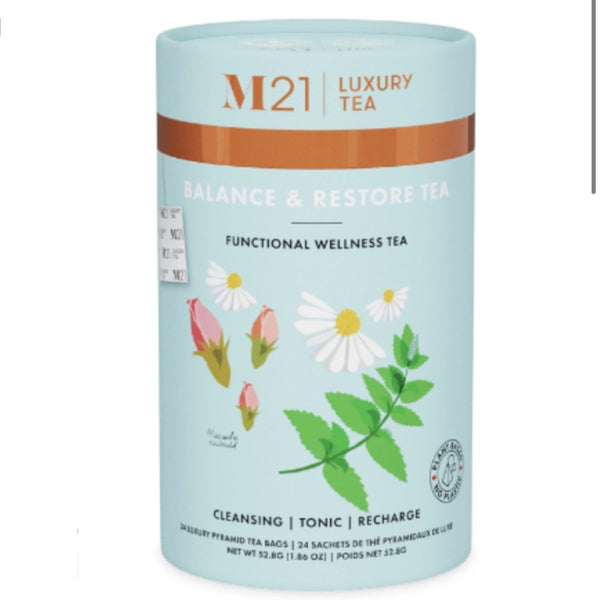 Metropolitan Luxury M21 Balance & Restore Tea 天然有機茶包 平衡和恢復茶 (24 個茶包)