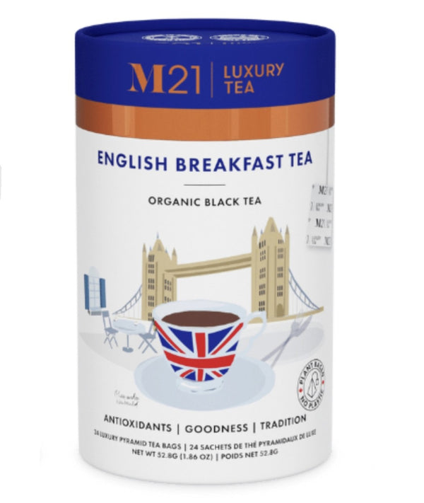 Metropolitan Luxury M21 English Breakfast Tea 天然有機茶包 英式早餐茶  (24 個茶包)