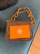 TORY BURCH WILLA MICRO FLAP CROSSBODY｜TB菱格紋小廢包
