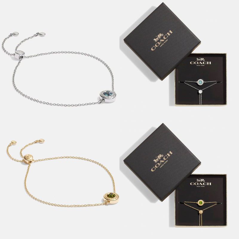 Coach open circle bracelet Clearance