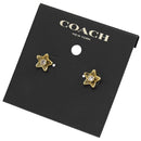 Coach Wildflower Stud Earrings（Gold ）