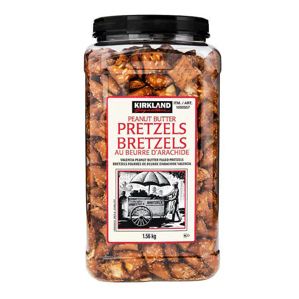 Kirkland Peanut Butter Pretzels 花生醬夾心脆餅 1.56kg