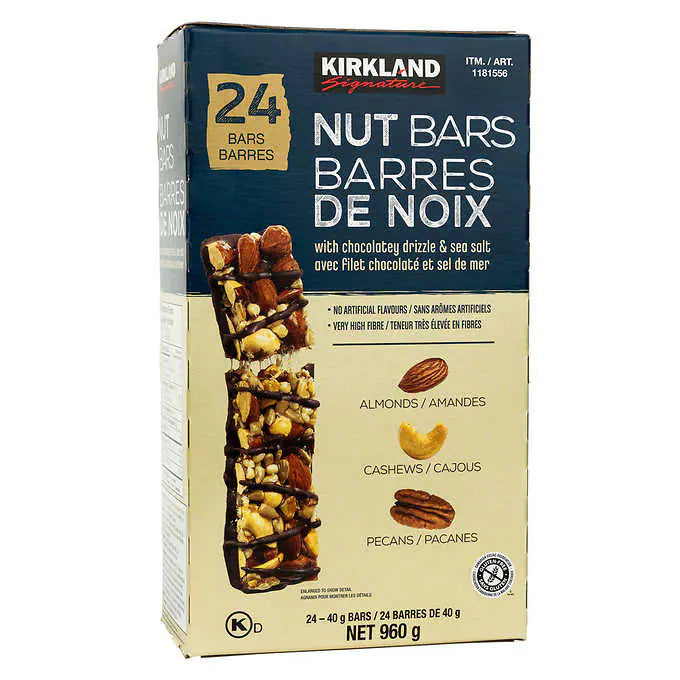 Kirkalnd Signature Nut Bars 24x40g