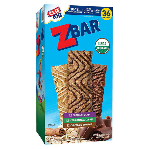 Clif Kid Organic Zbar 30X36g