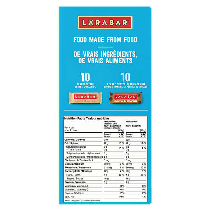 Larabar Variety Pack 20X45g