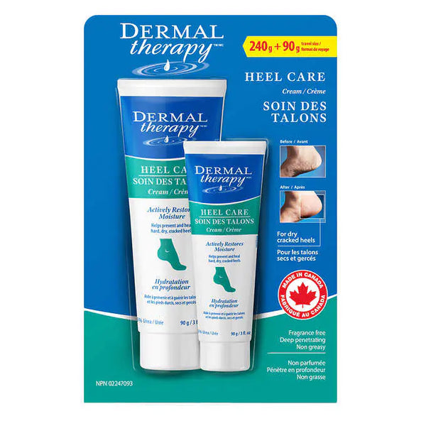 Dermal Therapy Heel Care 240g+90g腳跟龜裂 乾裂 修護 護理霜 240g+90g