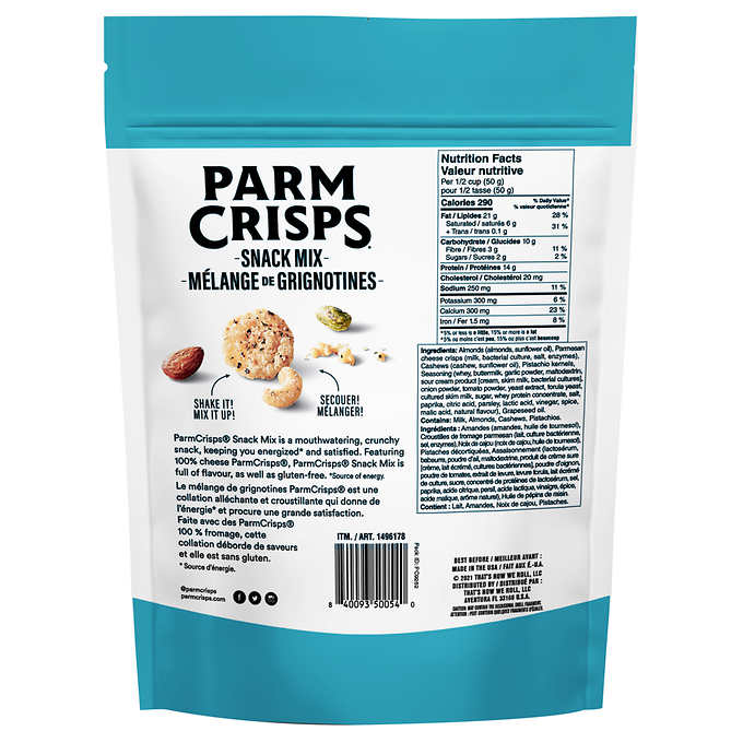 Parm Crisps Snack Mix Ranch 567g