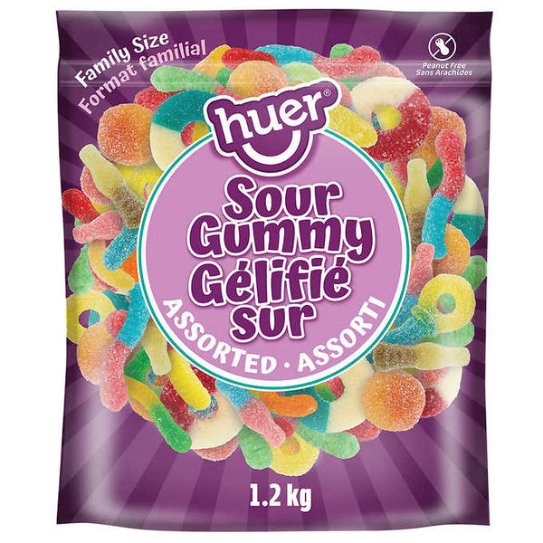 Huer Sour Gummy Mix 家庭裝酸味軟糖 1.2kg