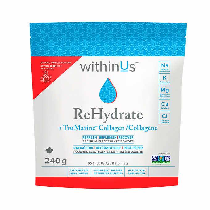 Withinus Rehydrate Electrolyte Powder 50x4.8g