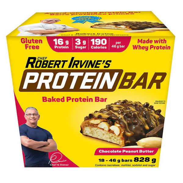 Chef Robert Irvine’s Protein Bar 18x46g